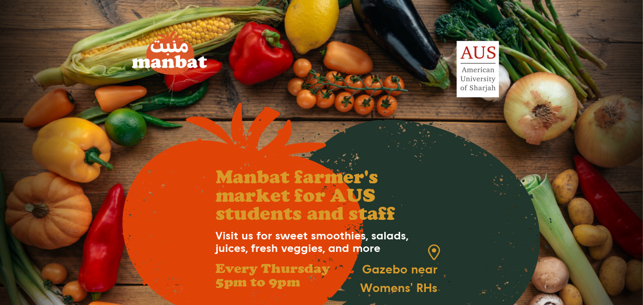 Manbat Farmer’s Market for AUS Students and Staff